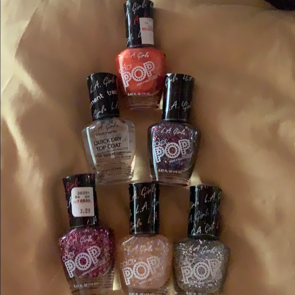 Bundle(6) of “POP” nail polishes